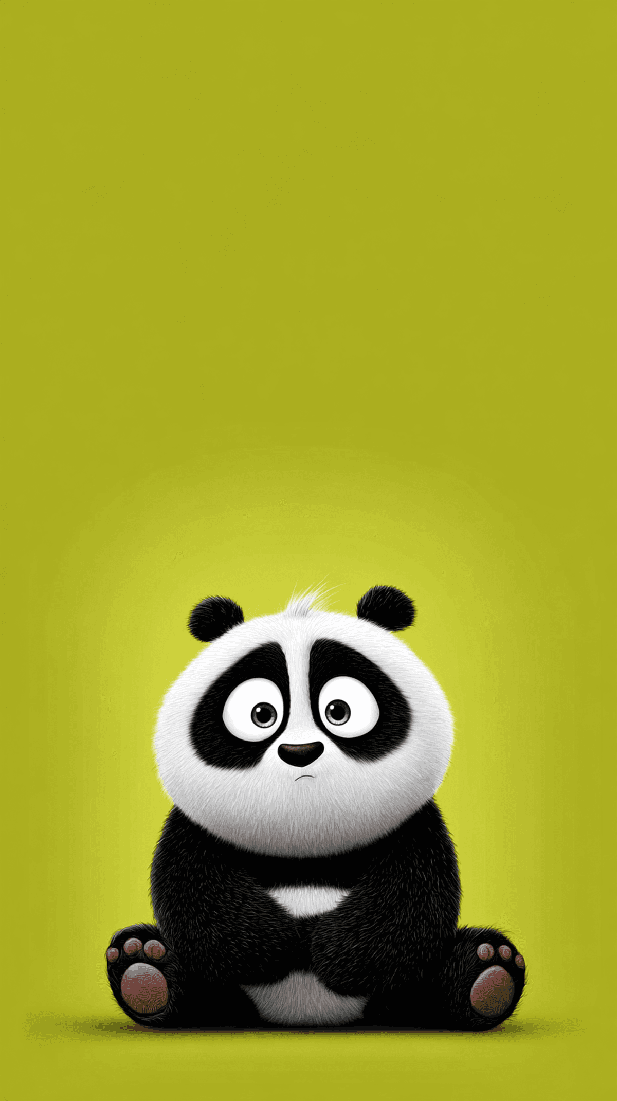 Cute Sad Panda Mobile Wallpaper 4K wallpaper - Panda Wallpapers | Picmaze