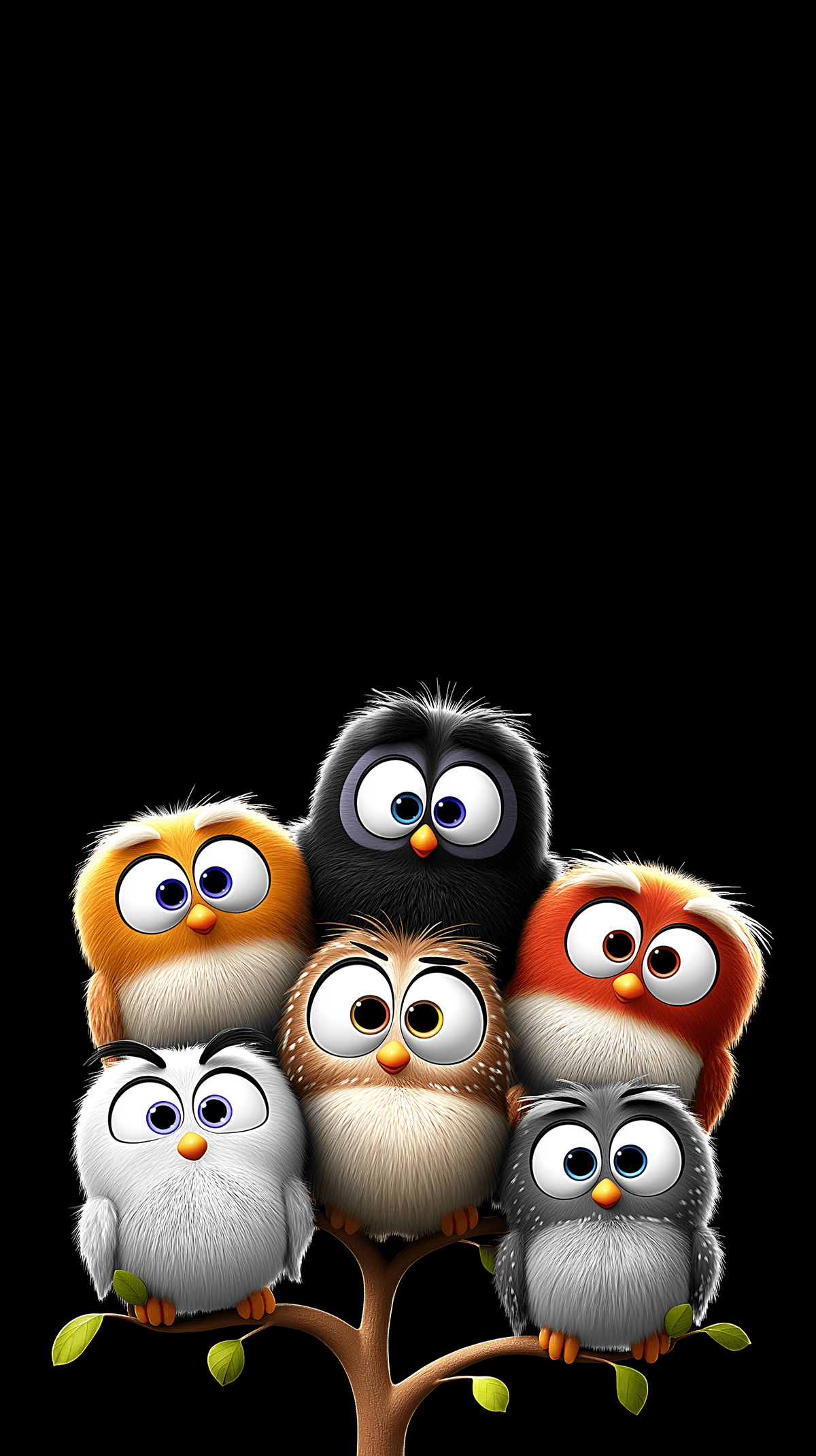Cute 3D Cartoon Owls Wallpaper – Adorable Animal HD Background wallpaper - 3D Wallpaper | Picmaze