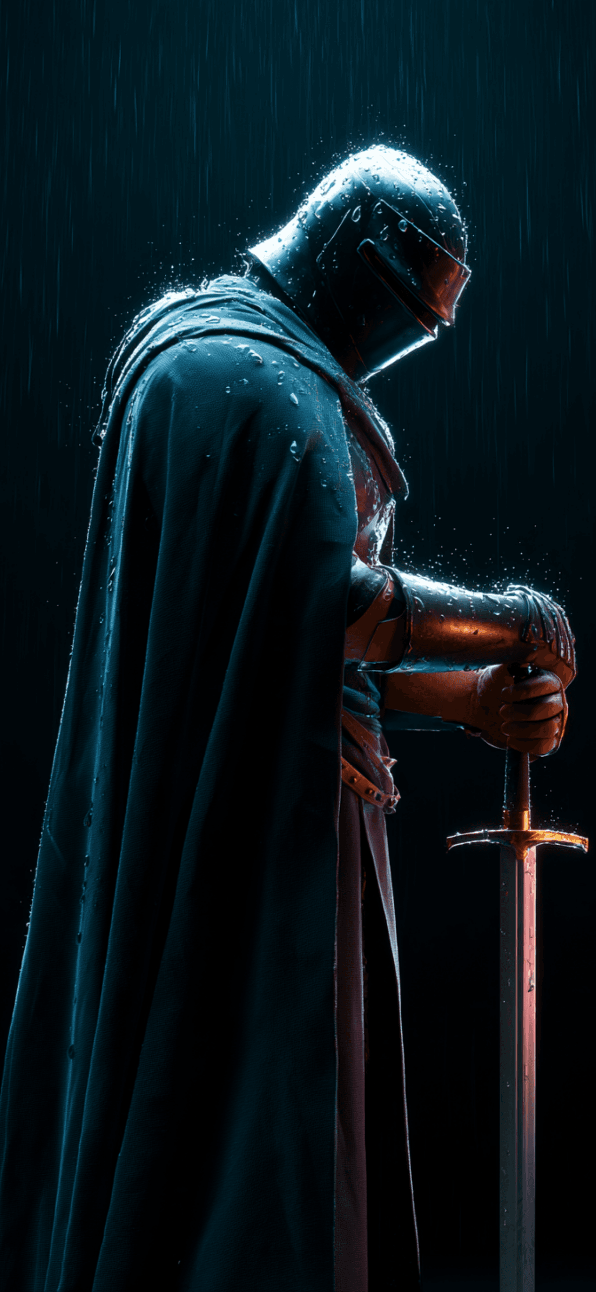 Dark Knight in Rain iPhone Wallpaper HD wallpaper - ios wallpapers | Picmaze