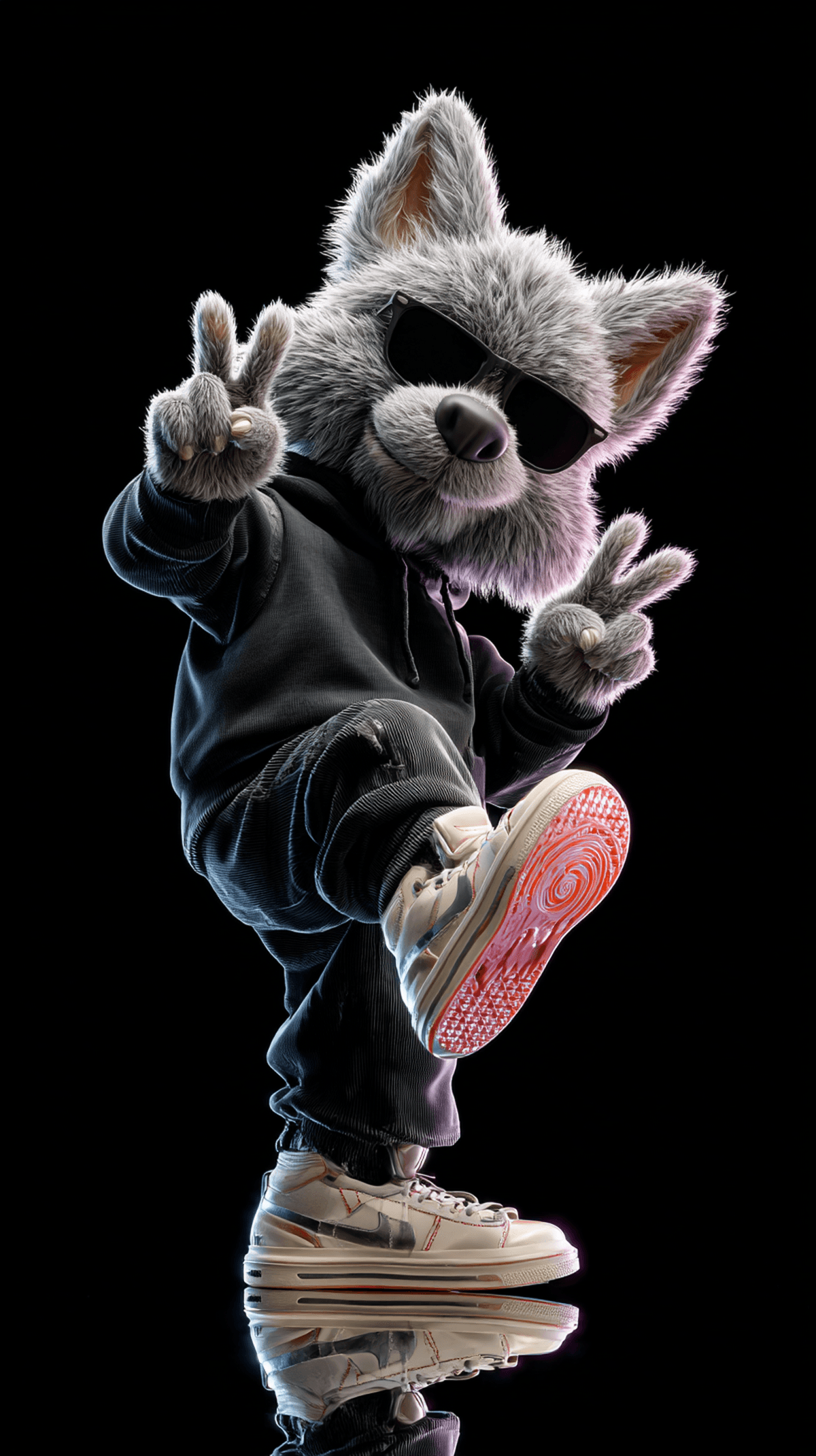 Cool 3D Wolf Street Style Wallpaper HD wallpaper - 3D Wallpaper | Picmaze