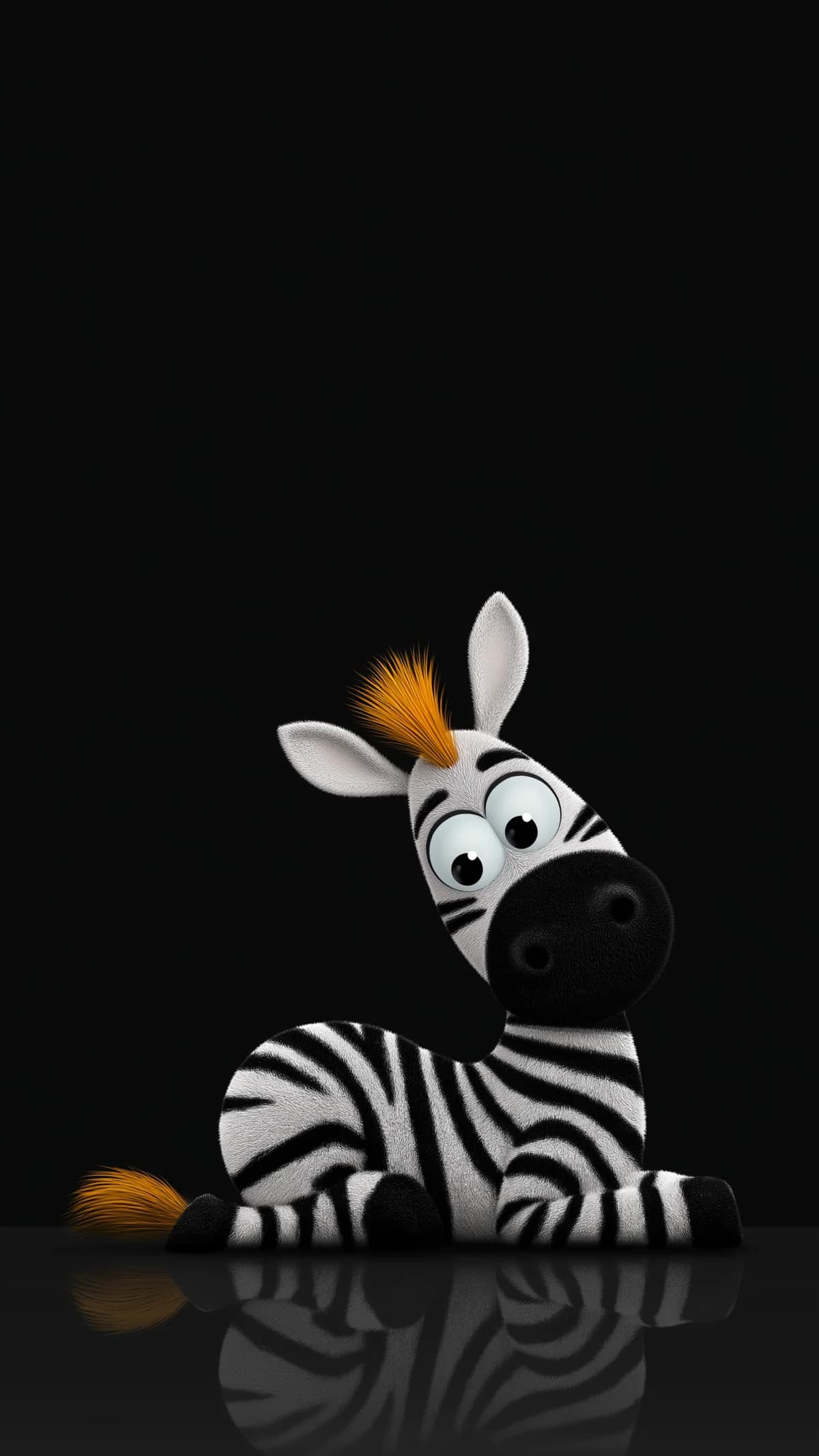 Cute Lazy Zebra Wallpaper with Funny Pose Dark Background wallpaper - Zebra wallpapers | Picmaze