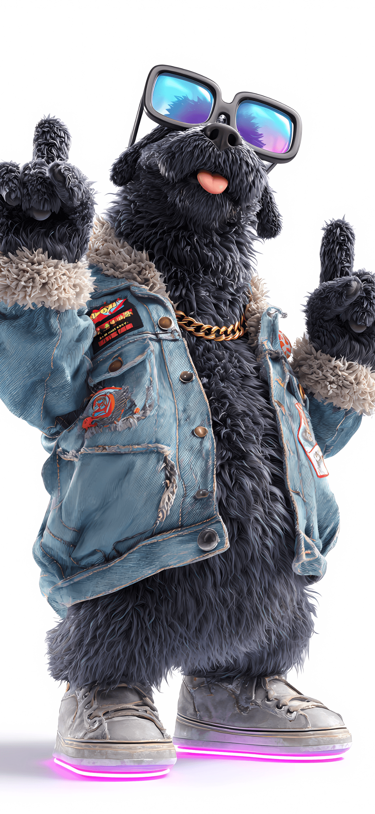 Cool Street Dog 3D iPhone Wallpaper HD wallpaper - ios wallpapers | Picmaze