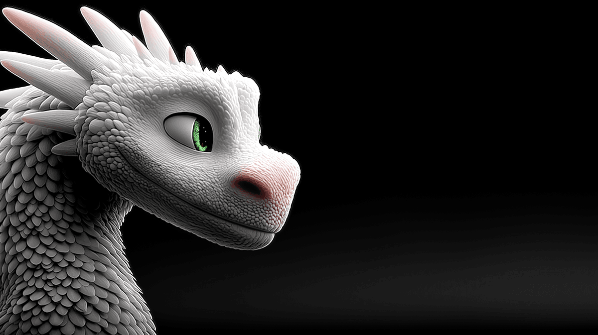 Cute White Fantasy Dragon Desktop Wallpaper 4K wallpaper - Desktop Wallpapers  | Picmaze