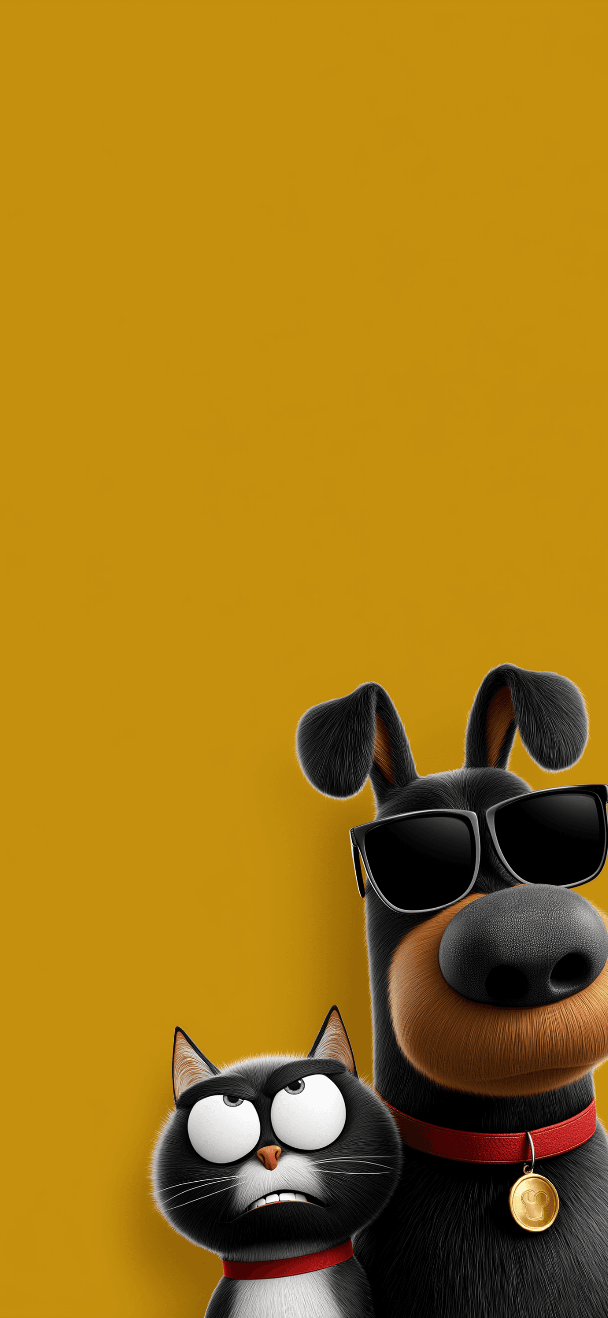 Cool Dog and Cat 3D Cartoon iPhone Wallpaper wallpaper - ios wallpapers | Picmaze