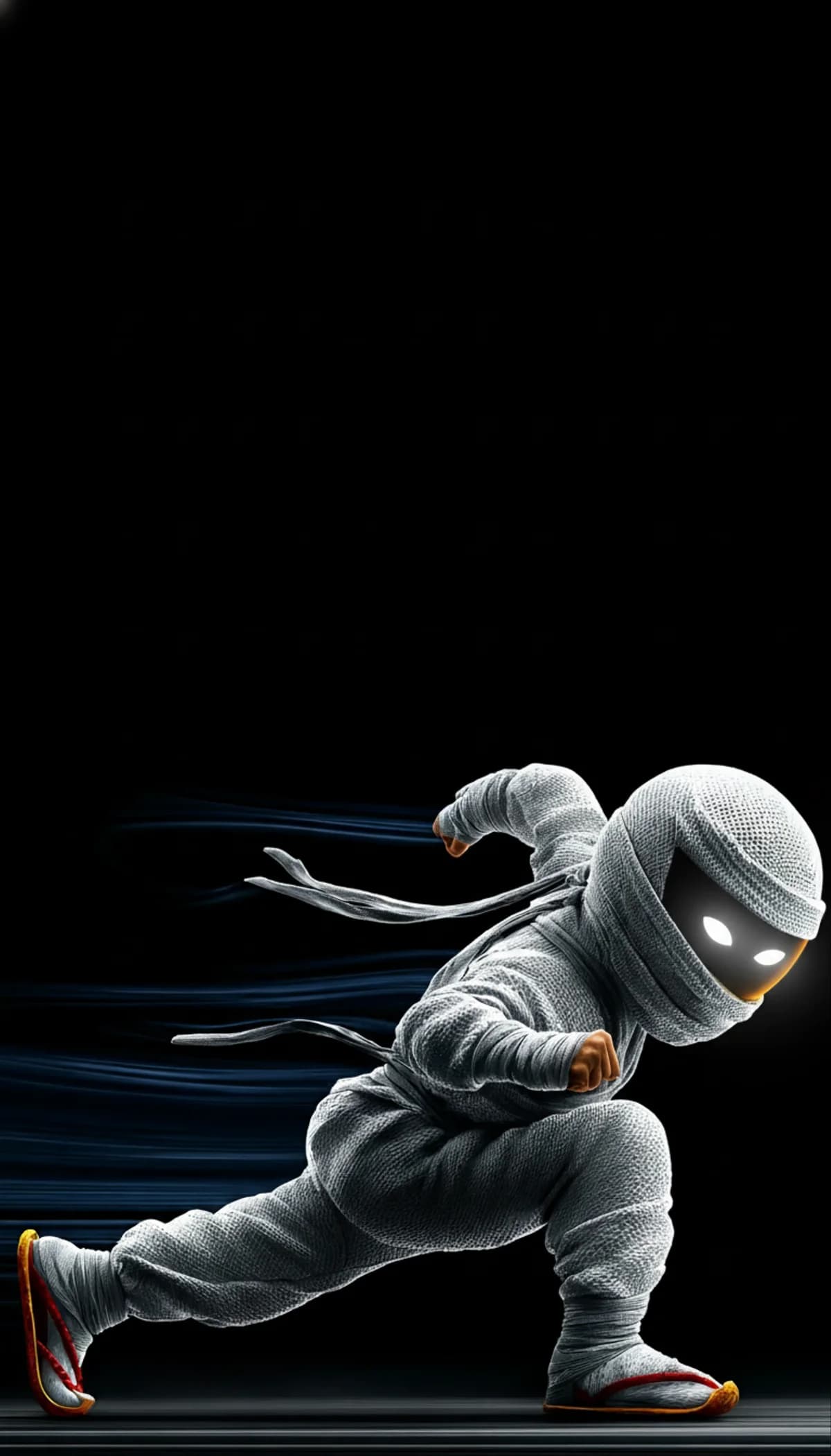 Dynamic White Ninja Speed Motion 4K HD Wallpaper wallpaper - Ninja Wallpapers  | Picmaze