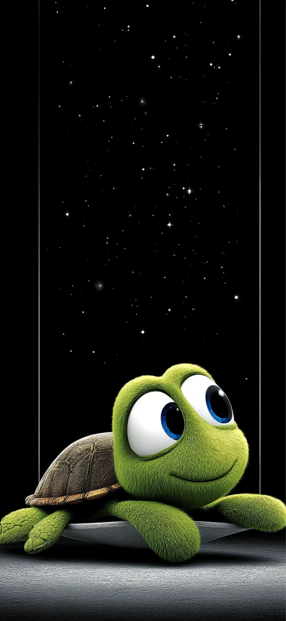 Cute Turtle Starry Night 4K Wallpaper HD Cartoon Background wallpaper - ios wallpapers | Picmaze