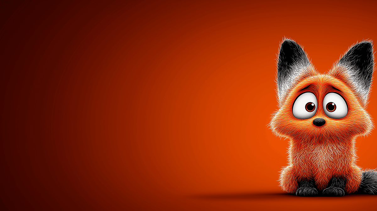 Cute Orange Fox Cartoon 4K Aesthetic Wallpaper wallpaper - Desktop Wallpapers  | Picmaze