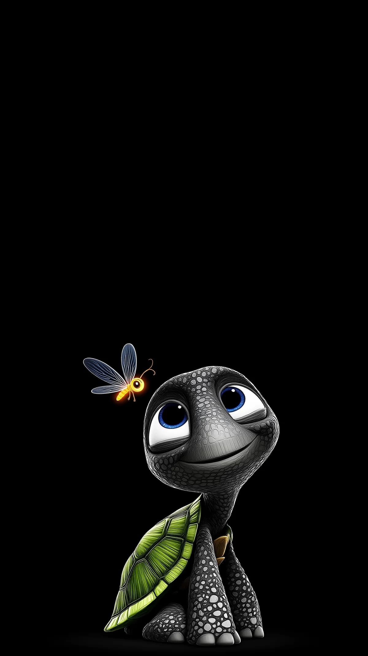 Cute Turtle Wallpaper with Firefly Minimal Dark Aesthetic wallpaper - Turtle | Picmaze