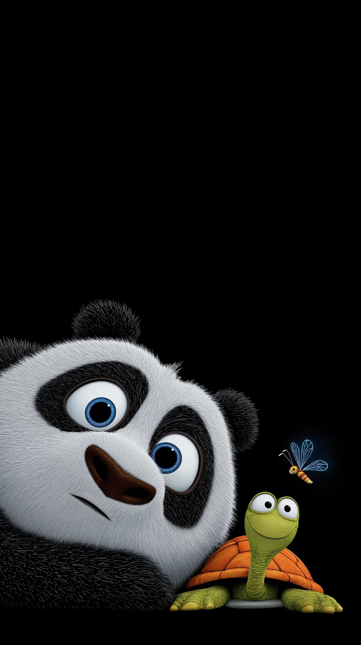 Cute Panda and Turtle with Firefly 3D Wallpaper HD wallpaper - 3D Wallpaper | Picmaze