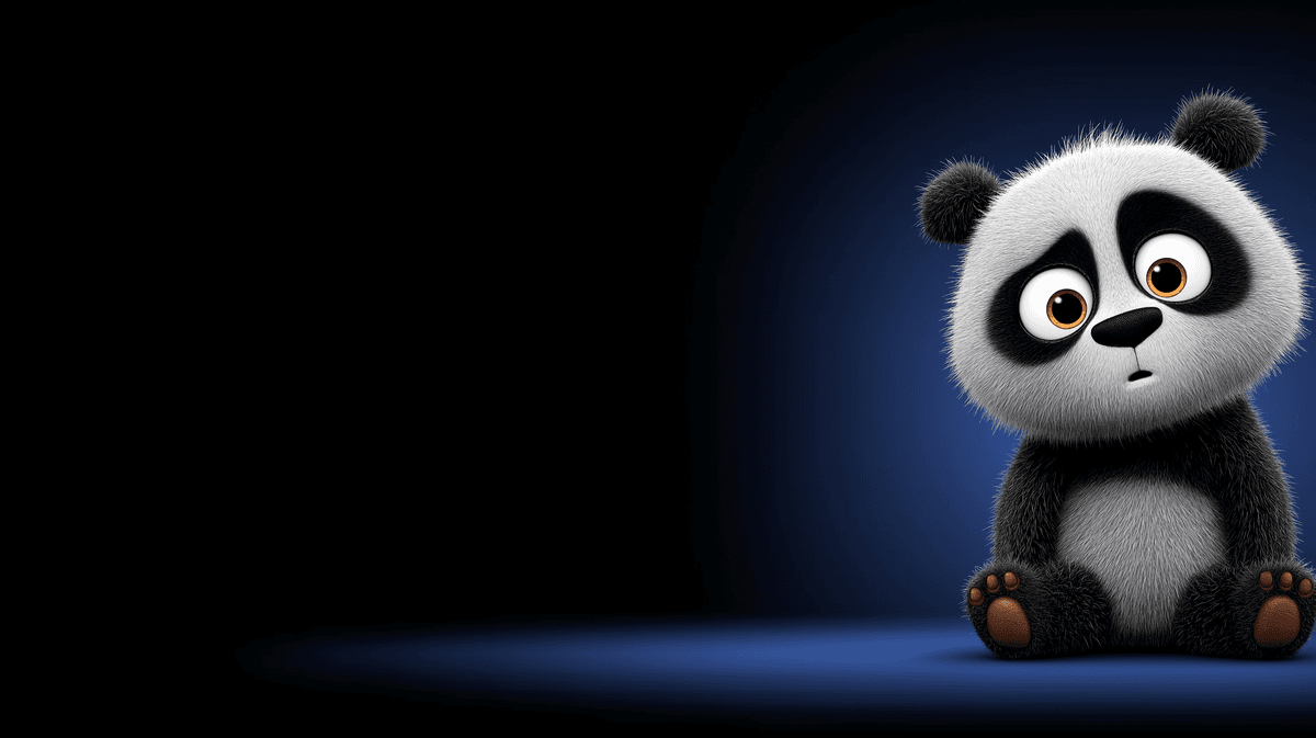 Cute Baby Panda 4K Dark Aesthetic Wallpaper wallpaper - 3D Wallpaper | Picmaze