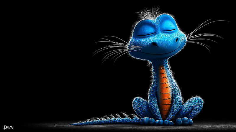 Cute Blue Baby Dragon Calm Fantasy 4K Wallpaper - Desktop Wallpapers  desktop Wallpaper | Picmaze