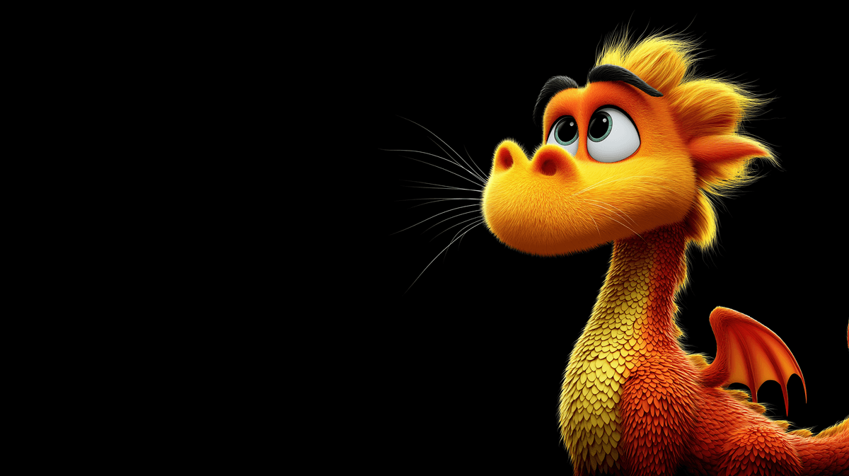 Cute Orange Baby Dragon Fantasy 4K Wallpaper wallpaper - Desktop Wallpapers  | Picmaze