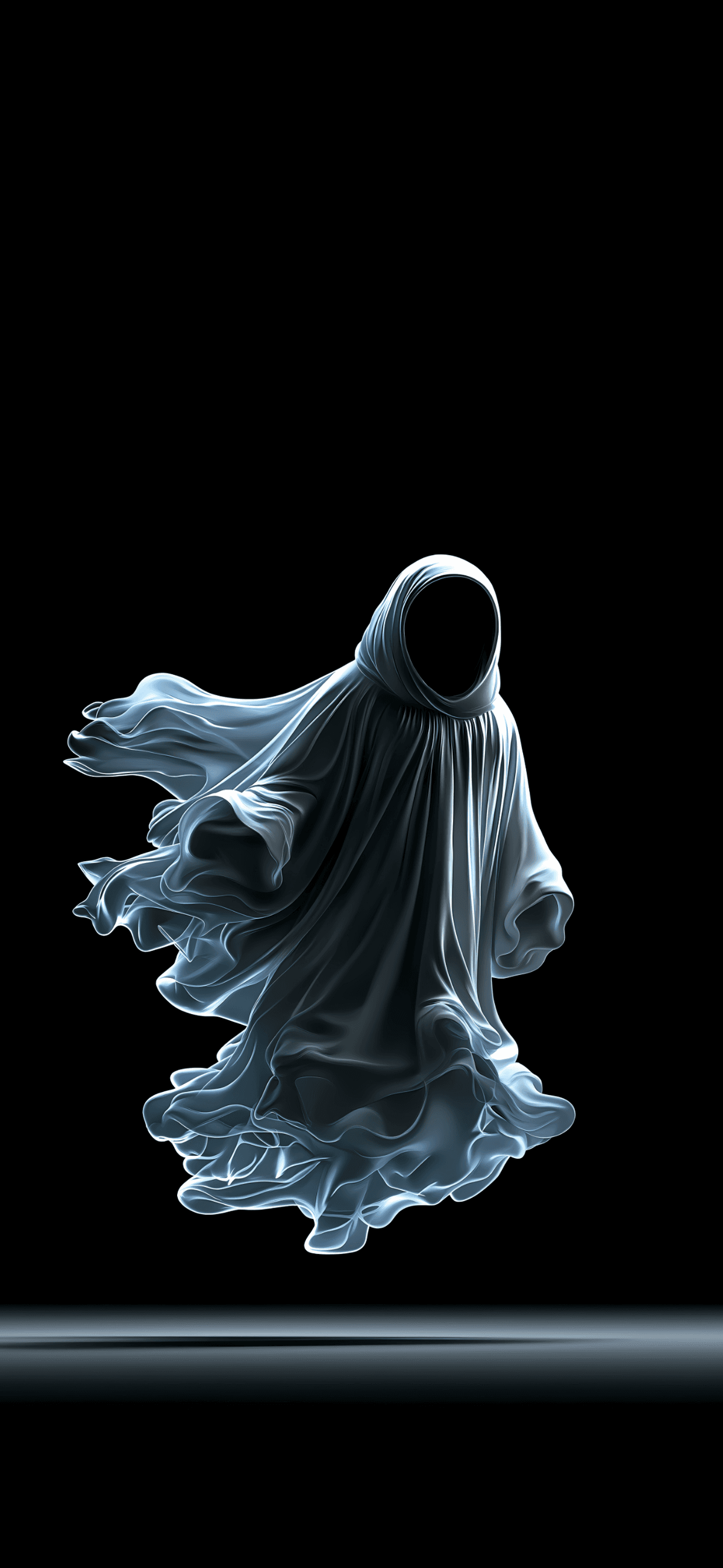 Dark Floating Ghost 3D iPhone Wallpaper HD wallpaper - ios wallpapers | Picmaze