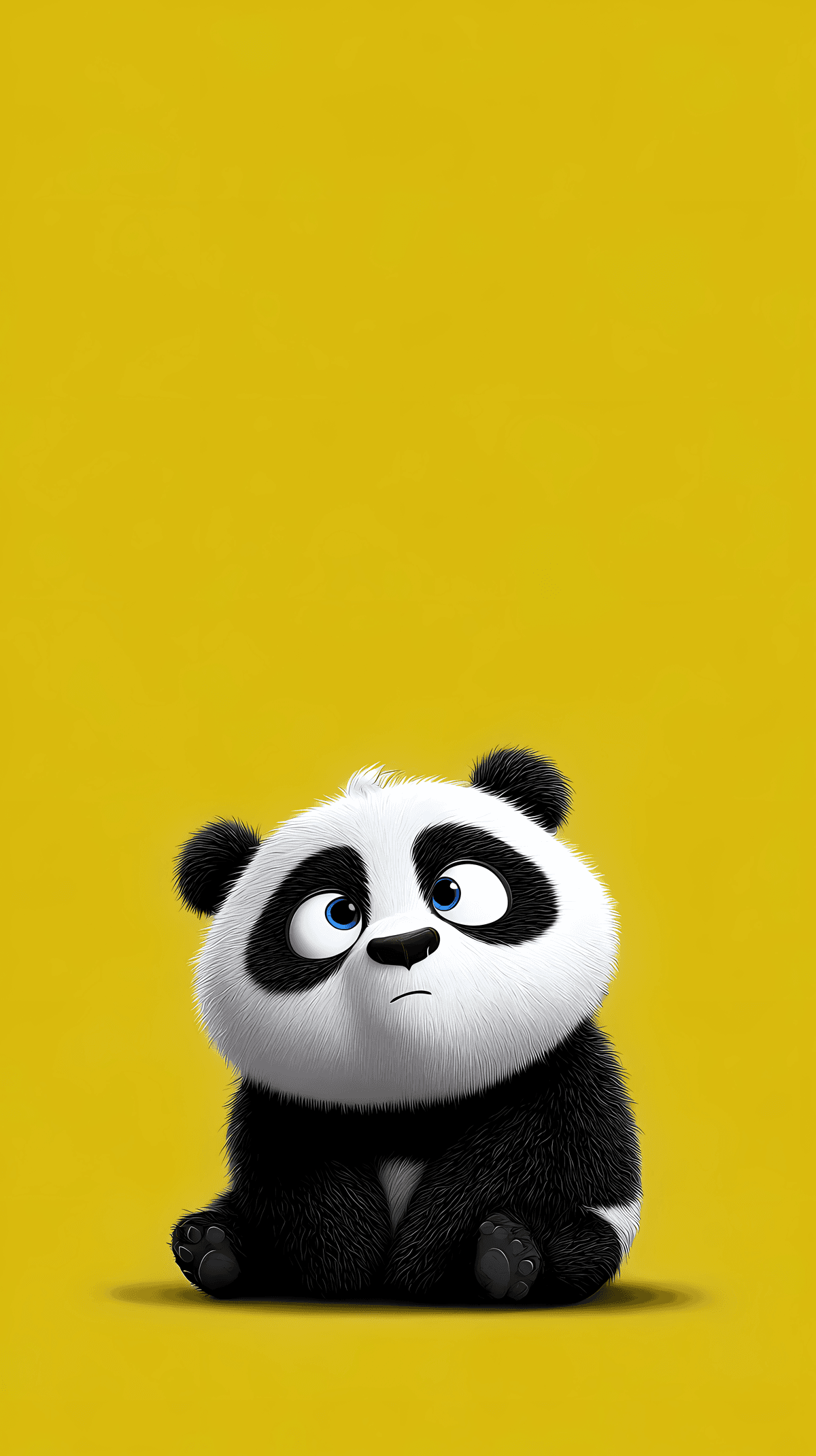 Cute Baby Panda Sitting Mobile Wallpaper 4K wallpaper - Panda Wallpapers | Picmaze