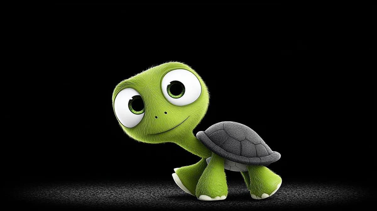 Cute Walking Turtle 4K Desktop Wallpaper HD Minimal Dark wallpaper - pc wallpapers | Picmaze