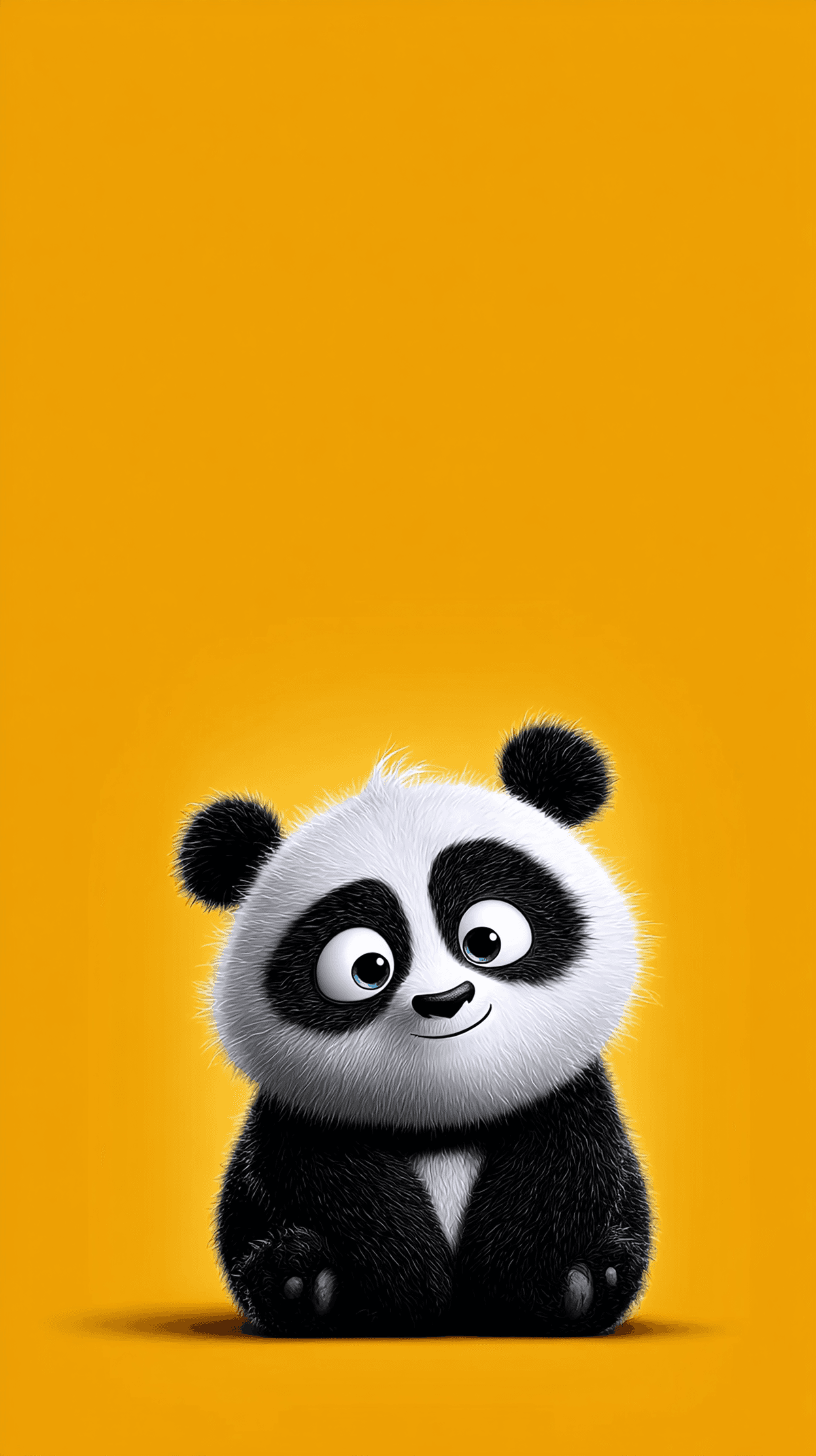 Cute Baby Panda Sitting Mobile Wallpaper wallpaper - Panda Wallpapers | Picmaze