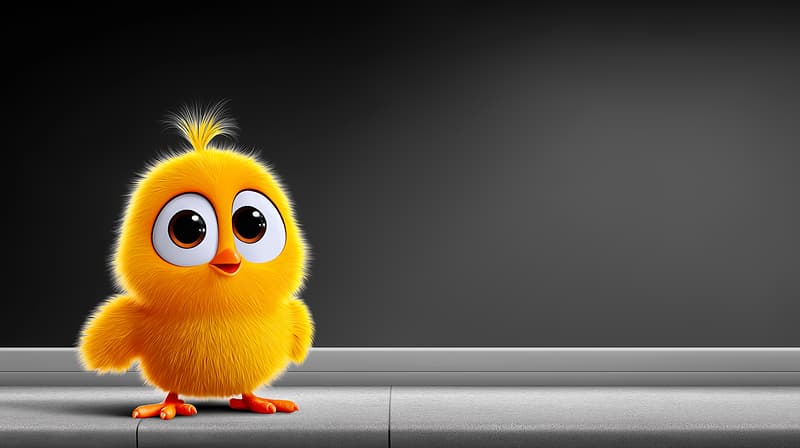 Cute Yellow Baby Chick 4K Wallpaper - Desktop Wallpapers  desktop Wallpaper | Picmaze