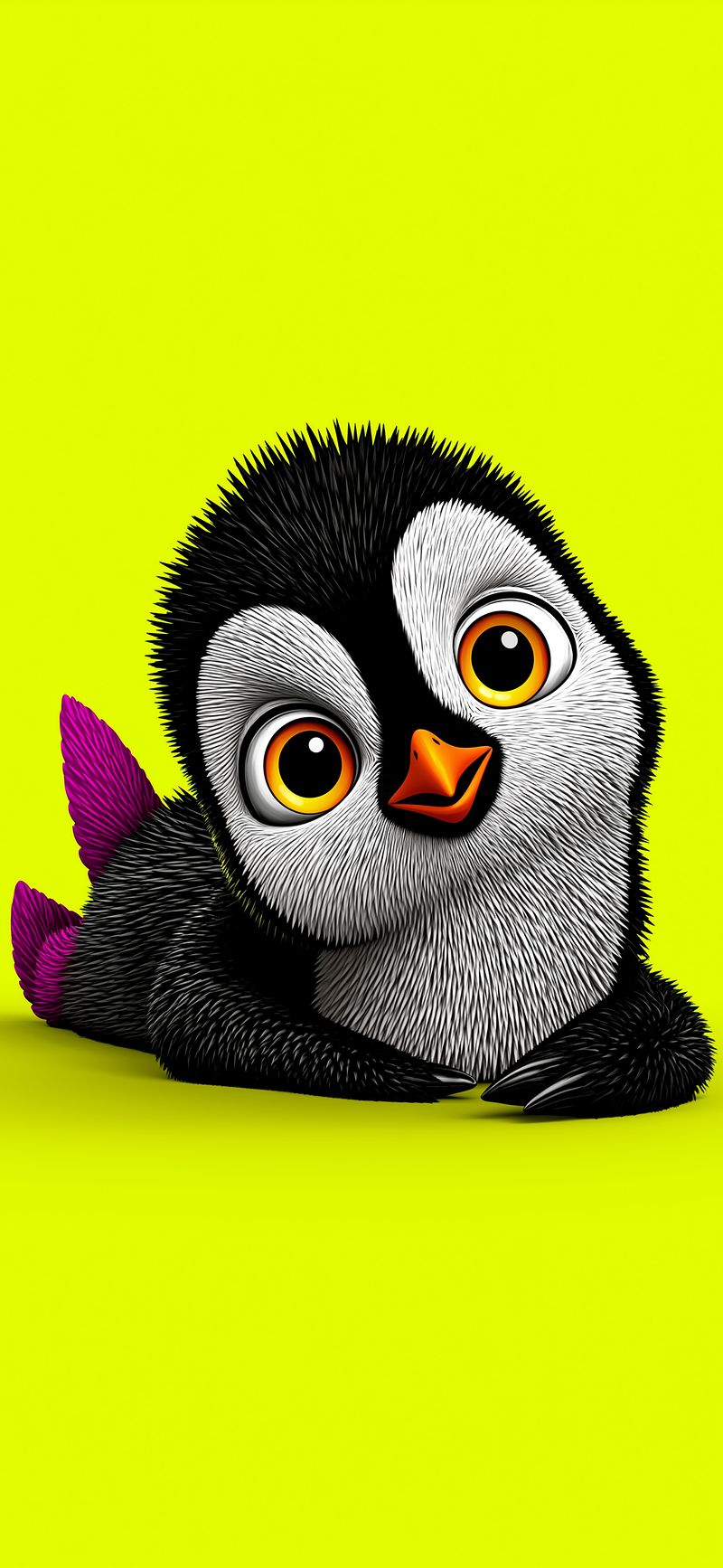 Cute Baby Penguin Cartoon 4K iPhone Wallpaper - ios wallpapers mobile Wallpaper | Picmaze