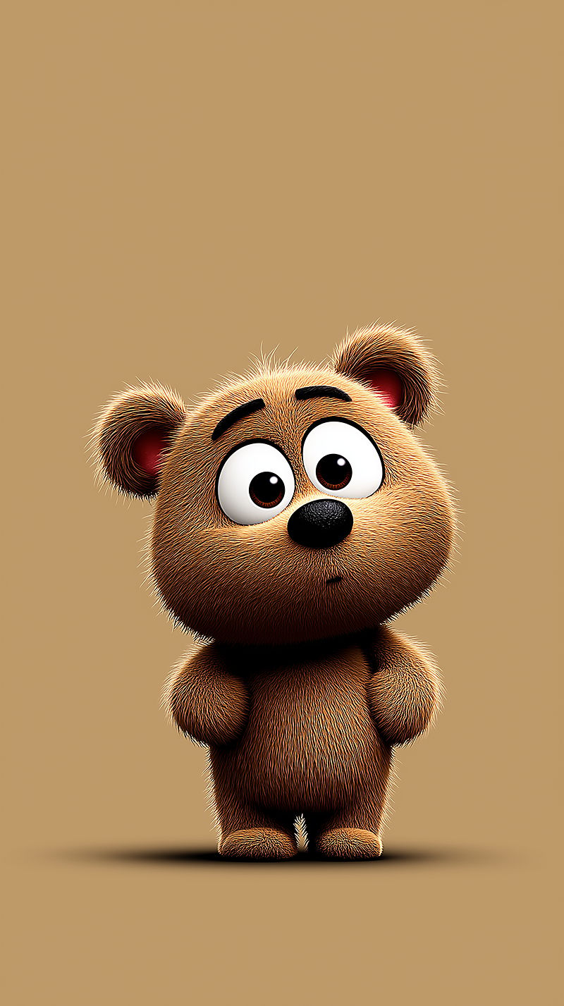 Cute Baby Teddy Bear Mobile Wallpaper 4K - Fantasy Wallpaper mobile Wallpaper | Picmaze