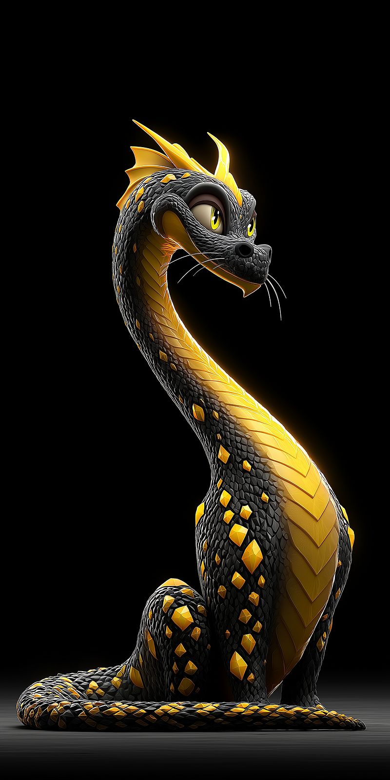 Black and Gold Dragon Fantasy 4K Wallpaper - Fantasy Wallpaper mobile Wallpaper | Picmaze