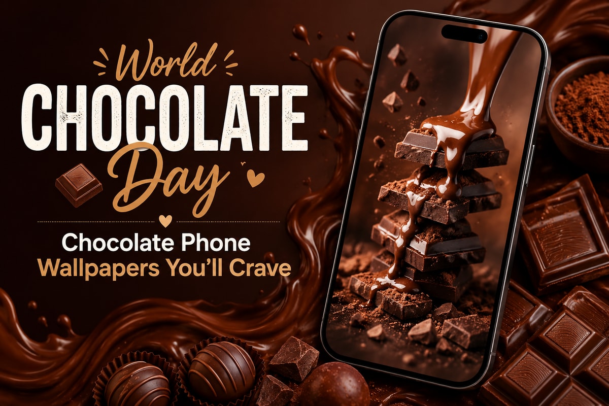 World Chocolate Day: Chocolate Phone Wallpapers Youâll Crave